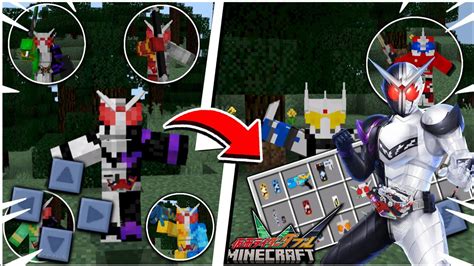 Addons Mod Kamen Rider W Cho Minecraft Pe Tuy T P C Animation