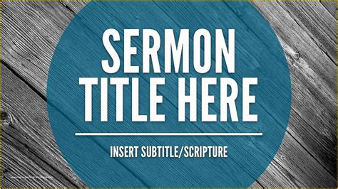 Free Slide Templates Of Free Sermon Slide Template – the Creative ...