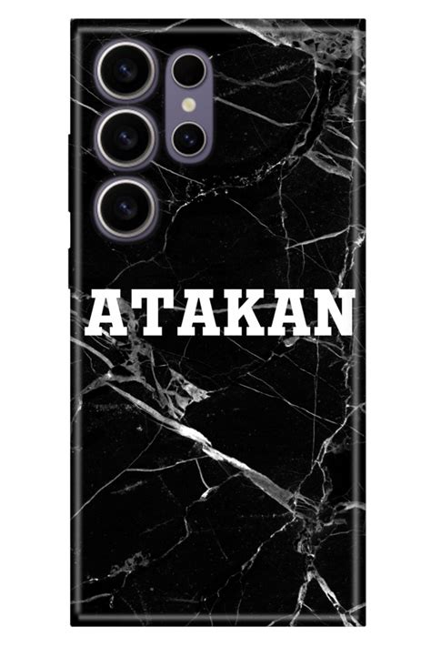 Casetube Samsung Galaxy S24 Ultra Uyumlu Kılıf İsim Yazılı Kişiye Özel Silikon Model 12 Fiyatı