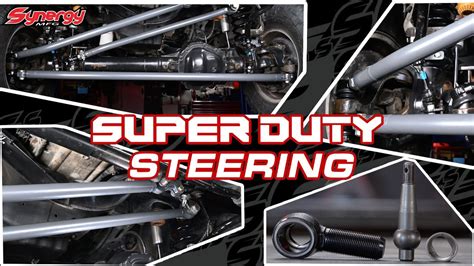 Synergy Ford Super Duty F F Heavy Duty Steering Kit