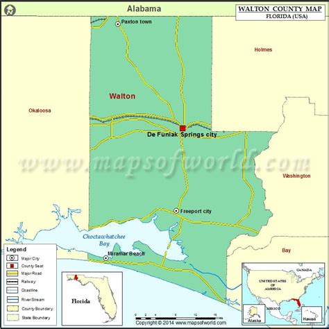 Walton County Map