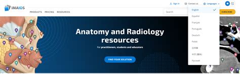 imaios anatomy  radiology resources mymedpharminfo