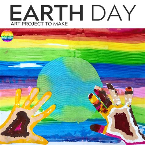 STUNNING EARTH DAY ART TO MAKE | you clever monkey