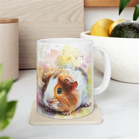 Guinea Pig Cute Animal Coffee Mug Tea Mugs T Unique Large Cup