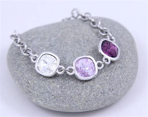 Personalized Grandmothers Bracelets Mothers Jewelry By Sprigjewelry Mother Jewelry