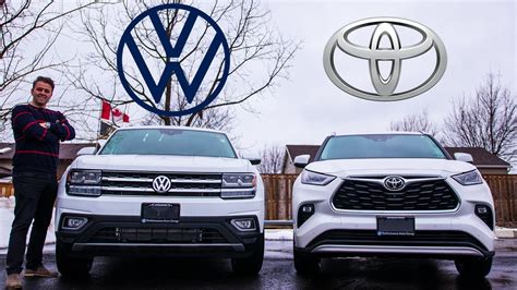 2020 Toyota Highlander Vs Vw Atlas How Do These Two Compare Youtube