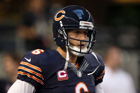 Jay Cutler Walks Away From Mike Tice On The Bears Sideline