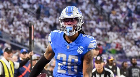 Lions Rb Jahmyr Gibbs Got Drug Tested After Win Over Vikings