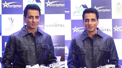 Sonu Sood The Handsome Hunk At Global Fame Awards 2023 Talked About