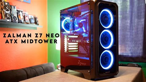 Zalman Z Neo Mid Tower Atx Case Youtube