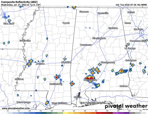 Hot Weather and Very Isolated Storms to continue: SW MS Weather Forecast – 7/27/22 – NickelBlock ...