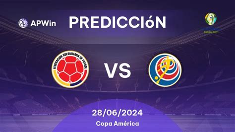 Pron Stico Colombia Vs Costa Rica Copa Am Rica