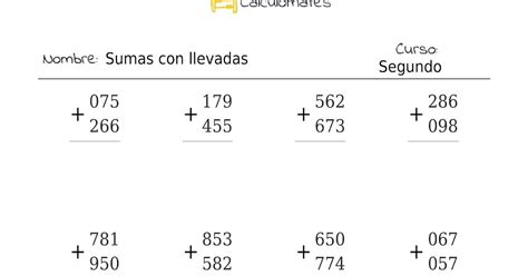 Sumas Ejemplos