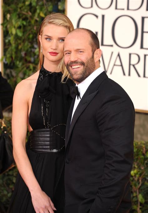 Photo Jason Statham Et Rosie Huntington Whiteley Aux Golden Globe