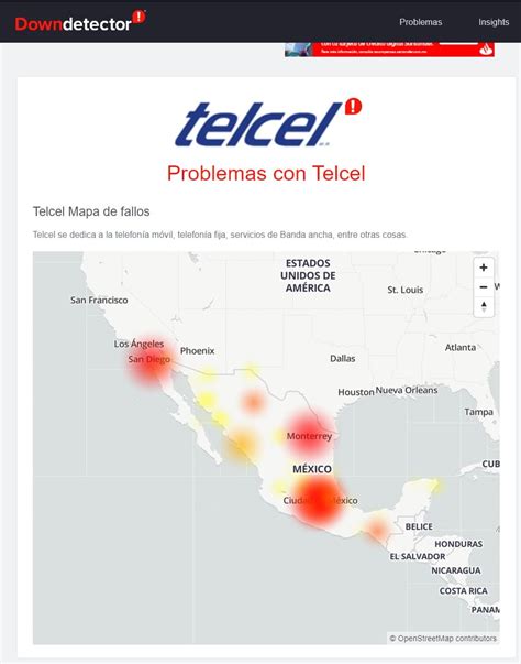 Causas de la FALLA de RED en Telcel Descúbrelas