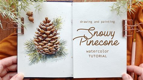 How To Paint A Pine Cone In Watercolor Unleash Artistry Your