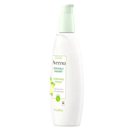 Aveeno Positively Radiant Brightening Cleanser Shop Facial Cleansers