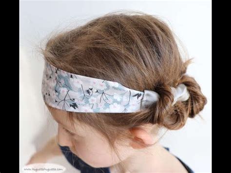 Tuto coudre un bandeau ou headband élastiqué YouTube