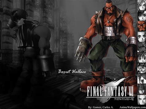 Final Fantasy Vii Barret Barret Playstation Final Fantasy Vii Hd