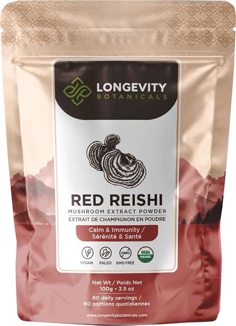 Organic Reishi Mushroom Powder Reishi Mushroom Extract Supplement