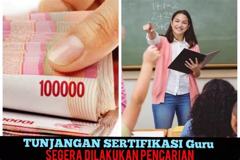 Tunjangan Sertifikasi Guru Naik Di Daerah Kamu Sudah Proses Pencarian