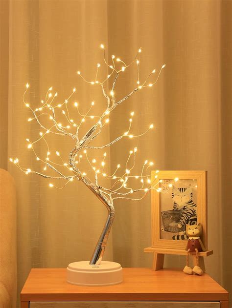 Tabletop Tree Lamp, Decorative LED Lights USB or AA Battery Powered for ...