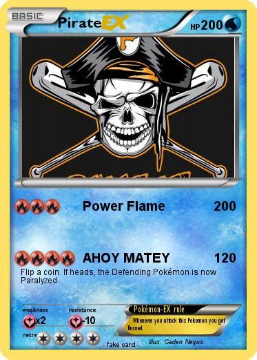 Pokémon Pirate 335 335 - Power Flame - My Pokemon Card