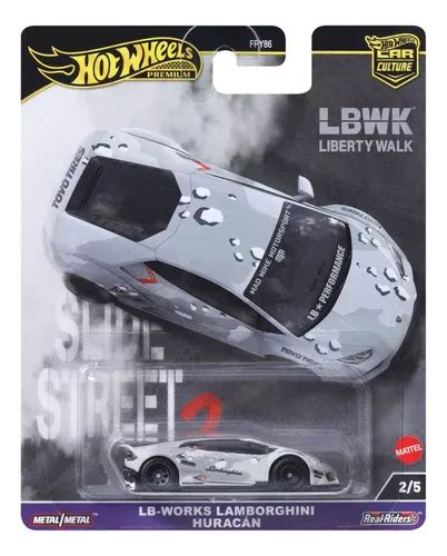 Hot Wheels Premium Lbwk Lamborghini Huracán Liberty Walk Meses sin interés