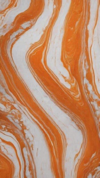 Premium Ai Image Marble Orange And White Raster Texture