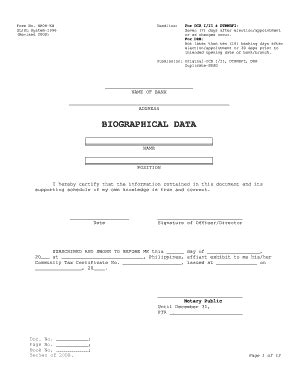 Bsp Biodata Fill Online Printable Fillable Blank PdfFiller