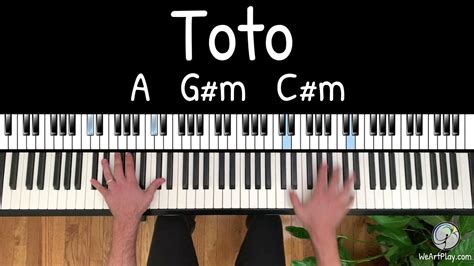 How To Play Toto Africa Piano Tutorial Lesson YouTube