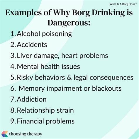 Borg Drinking Definition Symptoms And Treatments