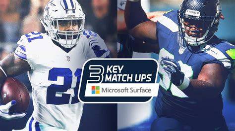 Three Key Matchups: Seahawks vs Cowboys