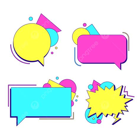 Creative Dialog Border Vector Illustration Collection Border Comic