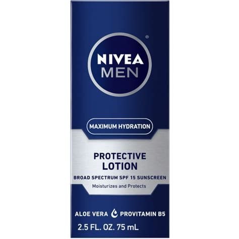 Nivea Men Maximum Hydration Protective Lotion Spf 15 25 Oz Pack Of 2