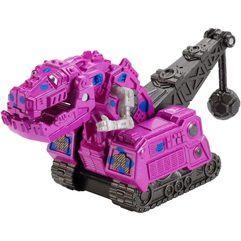 Dinotrux Die-Cast Purple Polka Tyrux Vehicle - Walmart.com