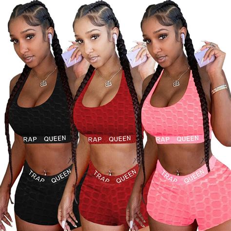 Letter Print Beach Skinny Tank Tops Shorts Jogger Sweatpants Suit Tracksuit Matching Set Outfit