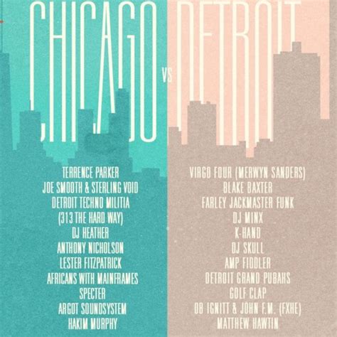 Stream Boiler Room | Listen to Chicago vs Detroit playlist online for ...