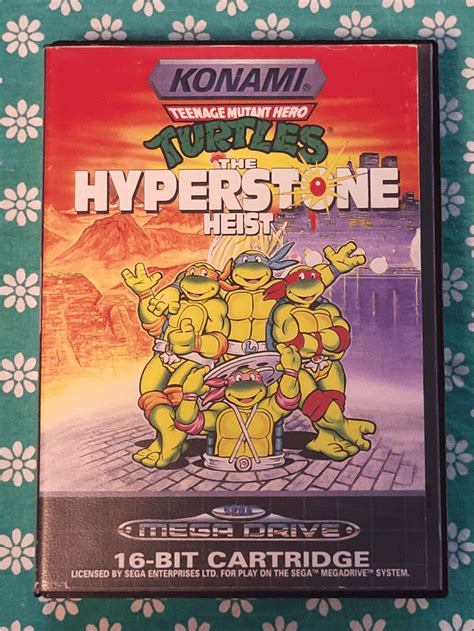 Buy Teenage Mutant Hero Turtles The Hyperstone Heist For Smd Retroplace