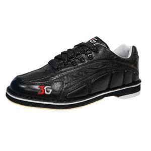 3G Bowling Men's Tour Ultra Black Left Handed Wide Width Bowling Shoes ...