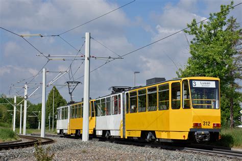 Гера Tatra KT4DMC 312 Фото Городской электротранспорт