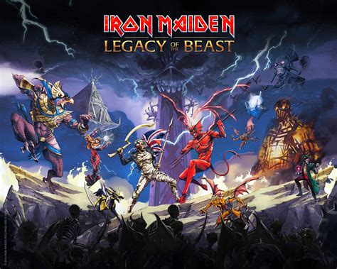 Iron Maiden Legacy Of The Beast 12801024