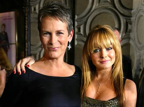 Jamie Lee Curtis And Lindsay Lohan Friday Reunion