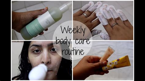 Weekly Body Skin Care Routine Pamper Yourself Youtube