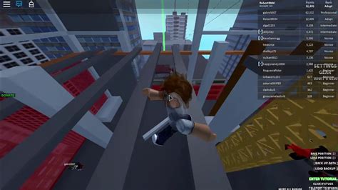 I Climbed The Highest Building Roblox Parkour Youtube