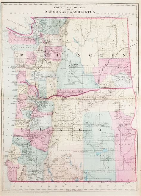 Map Of Northwest United States Maping Resources