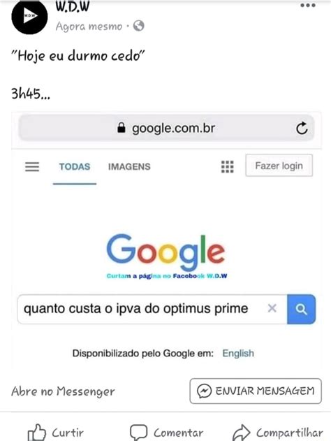 Agora Mesmo Hoje Eu Durmo Cedo Google Curtam A Pagine No Facebook W 0