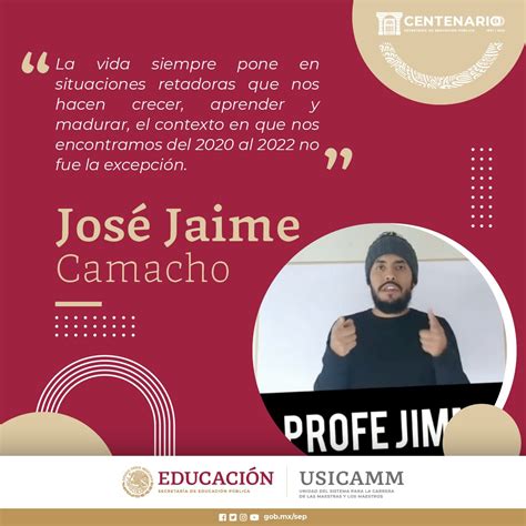 Sep M Xico On Twitter Sep Reconoce Al Profesor Jos Jaime Camacho