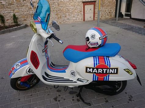 Martini Racing Scooter 🛵 Custom Vespa Vespa Gts Martini Racing