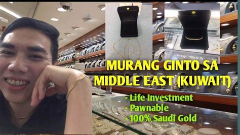 Murang Bilihan Nang Gold MAtatagpuan Sa Middle East Mga Bagong Design